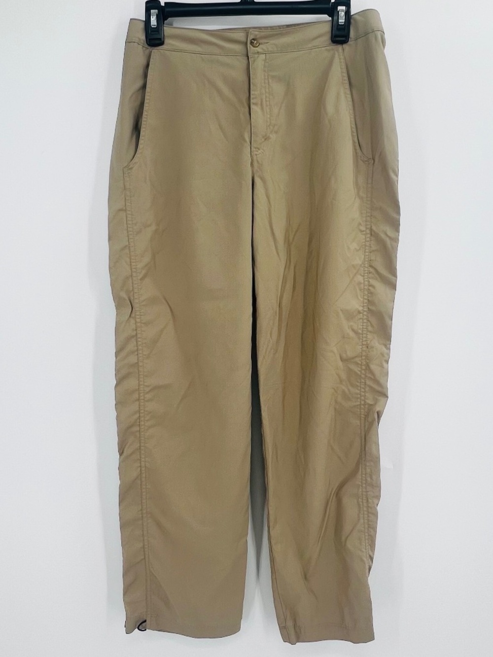 Royal Robbins Womens Hiking Pants 8 Zipper Pockets Adjustable Legs/Waist Outdoor